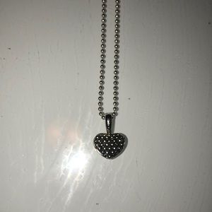 Lagos heart pendant necklace